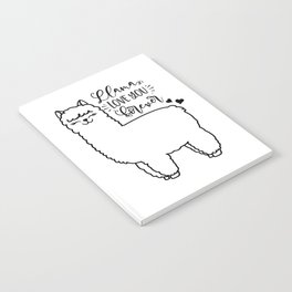 Llama Love You Forever Notebook