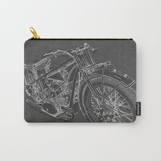 Vintage BMW R32 Motorcycle Carry-All Pouch