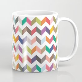 Aztec Geometric Chevron Pattern Coffee Mug