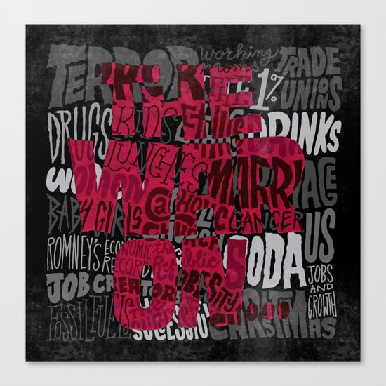 The War On... Canvas Print