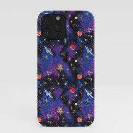 Out of This World Carpet Pattern iPhone Case