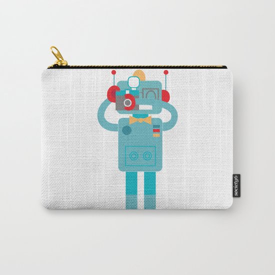 Robot loves Diana Carry-All Pouch