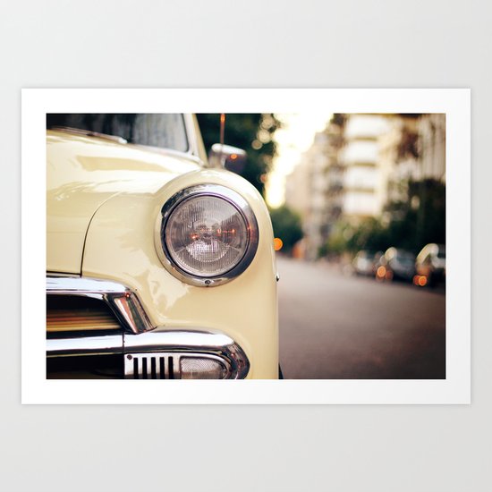 The car Art Print