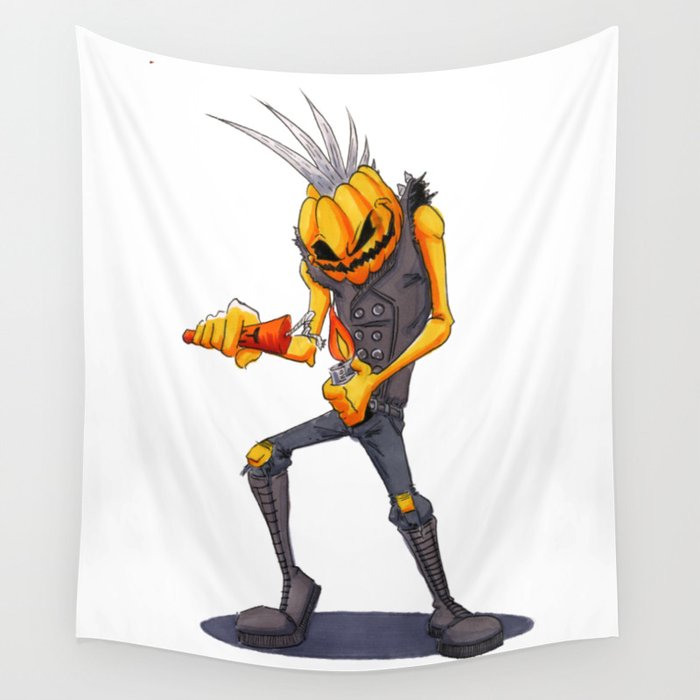 Punk-kin Wall Tapestry