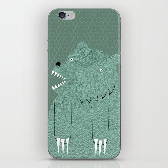 Friendly Bear iPhone & iPod Skin