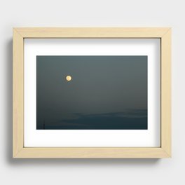 Full Moon Recessed Framed Print