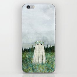 Forget me not meadow iPhone Skin | Flowers, Landscape, Creepy, Cute, Meadow, Wilfflower, Nature, Painting, Blue, Melancholy 
