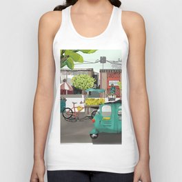 Barranquilla Streets of Colombia Unisex Tank Top