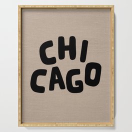 Chicago Linen Brown Serving Tray