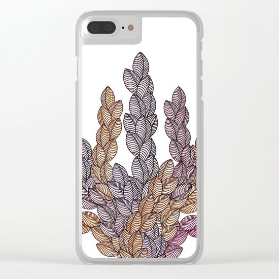 Leaf 13 Clear iPhone Case