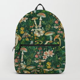 Mushrooms Dandelion Garden Backpack