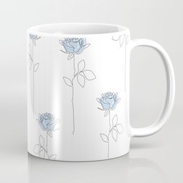 Blue Rose Mug