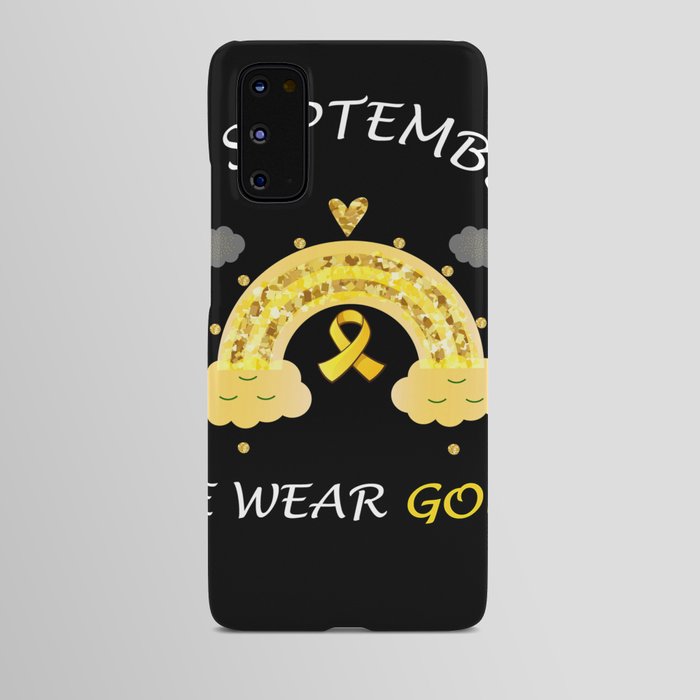  In September We Wear Gold Android Case