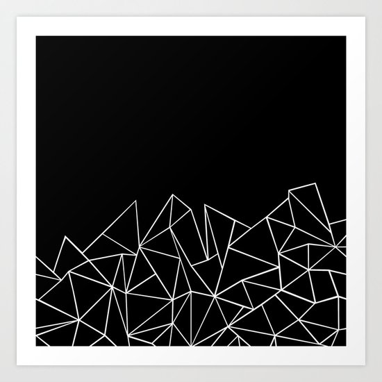 Ab Peaks Art Print
