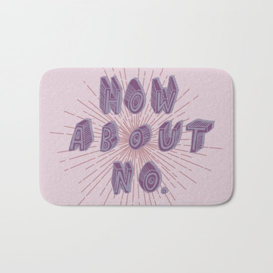 How about no (purple) Bath Mat