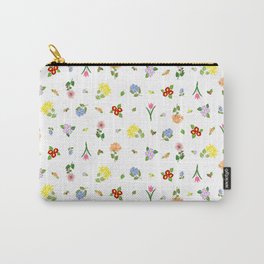 Flowers and More Flowers Carry-All Pouch