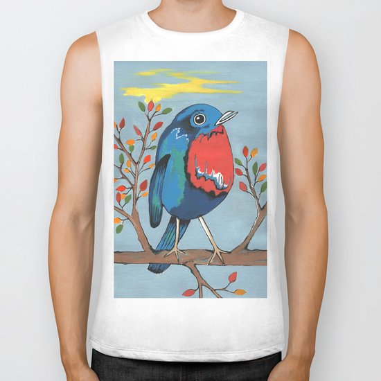 Have A Tweet Day Biker Tank