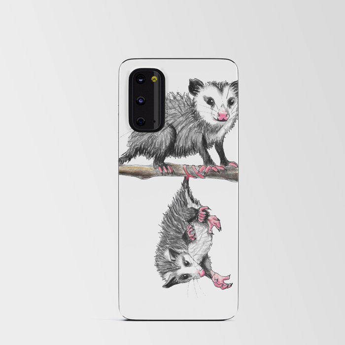 Hang on Opossum Android Card Case