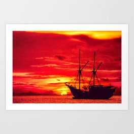 Indonesia, West Sumatra, the Mentawai Islands Art Print