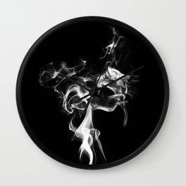 Smoke and Mirrors Wall Clock