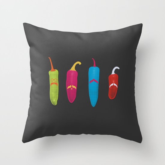 Sgt's Peppers Throw Pillow