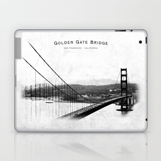 Golden Gate Bridge - San Francisco Laptop & iPad Skin