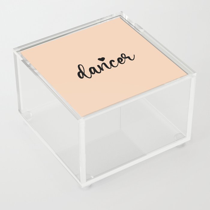 dancer ballerina Acrylic Box