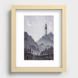 The Tower  Recessed Framed Print