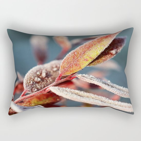Winter leafs Rectangular Pillow
