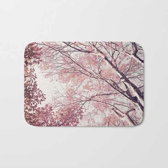 The Trees – Pink n’ Bright Bath Mat