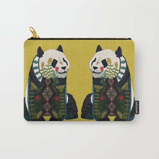 panda ochre Carry-All Pouch