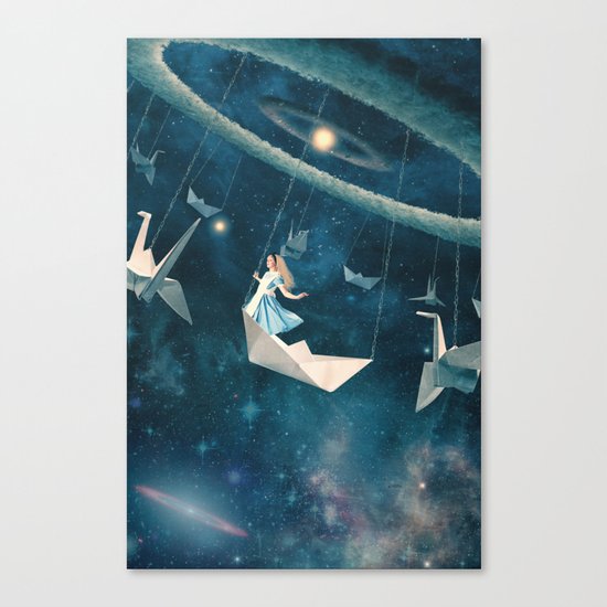 My Favourite Swing Ride Canvas Print