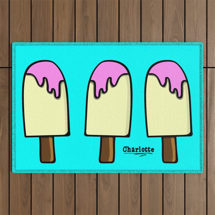 Ice Cream Outdoor Rug