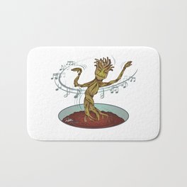 Guardians of the Galaxy - Dancing Baby GROOT Bath Mat | Pop Art, Illustration, Funny, Movies & TV 