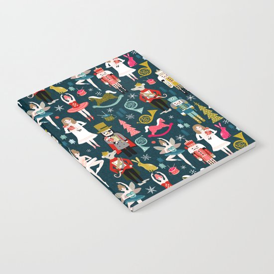 Nutcracker Ballet by Andrea Lauren Notebook