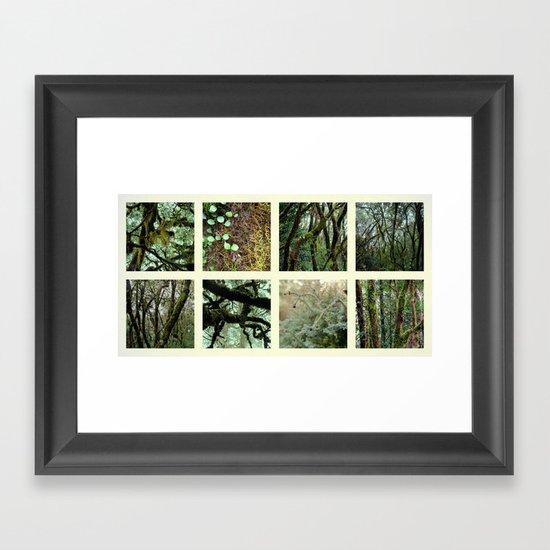 Alpine Rainforest Framed Art Print