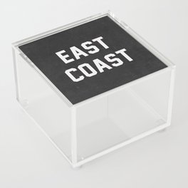 East Coast - black Acrylic Box