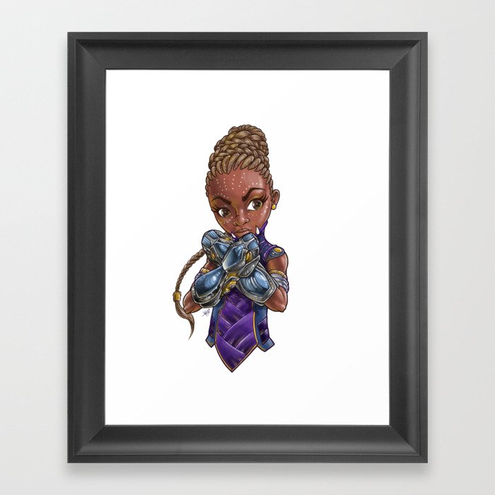 Princess of STEAM Framed Art Print