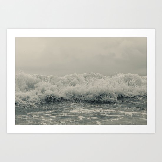 Crash into me Art Print