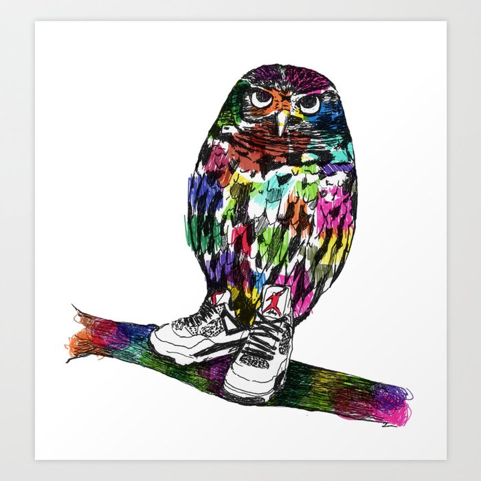 Owl jordans best sale