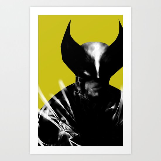 Logan the X-Man Art Print