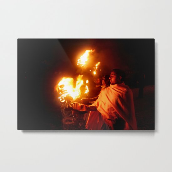 Fire Metal Print
