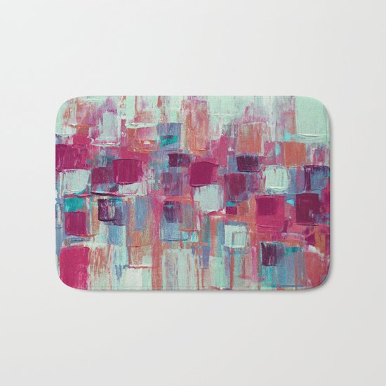 Rose Gold Organic Party No. 1 Bath Mat