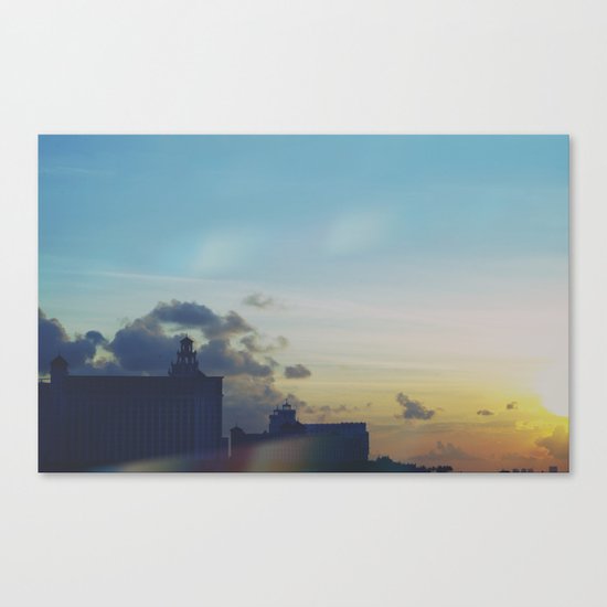 Sunset Craving Canvas Print