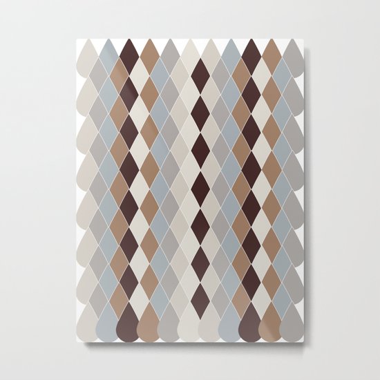 Java Drip Metal Print