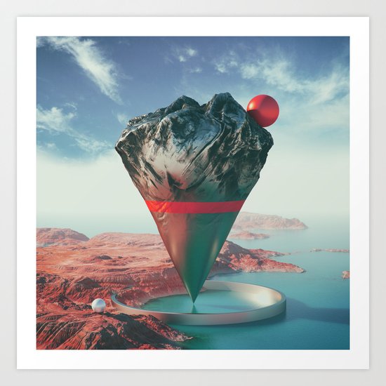 Pinned Art Print