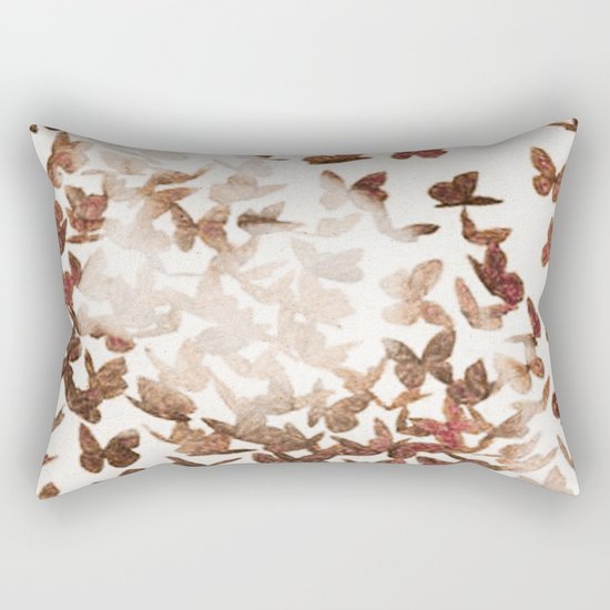 Butterfly People 3 Rectangular Pillow