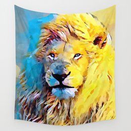 Lion 6 Wall Tapestry