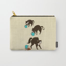 Coffee Cat Carry-All Pouch