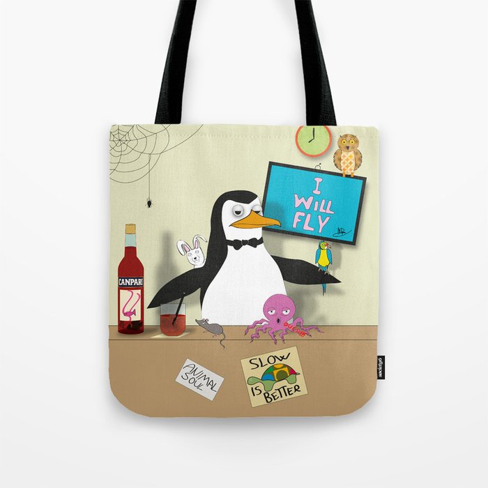Penguin: The Barman Tote Bag